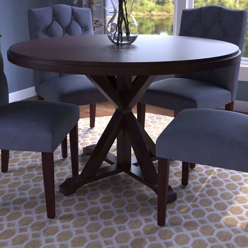 Fanning X Base Dining Table & Reviews Birch Lane
